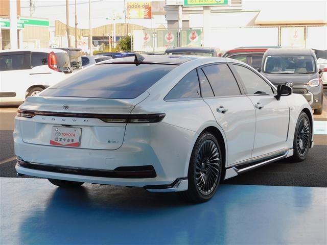 クラウン Z ムーンルーフ レザーシート LEDヘッドライト TV 1オナ 地デジTV ABS AC100V パワーシート アイドリングストップ バックモニター スマートキー ETC アルミホイール エアコン(3枚目)