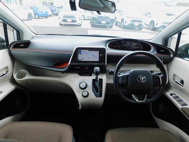 シエンタ G ナビ・TV スマートキープッシュスタート アイドリングS リアカメラ 地デジフルセグ 定期点検記録簿 フルオートエアコン パワーウィンド ETC 運転席エアバック パワステ キーフリーシステム ABS(5枚目)