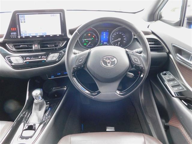 C-HR G ハーフ革 TSS 運転席パワーシート DVD再生可 LEDヘッド バックモニタ イモビライザー ナビ&TV ETC付 キーフリーシステム スマキー 横滑り防止機能 クルーズC ドライブレコ-ダ-(4枚目)