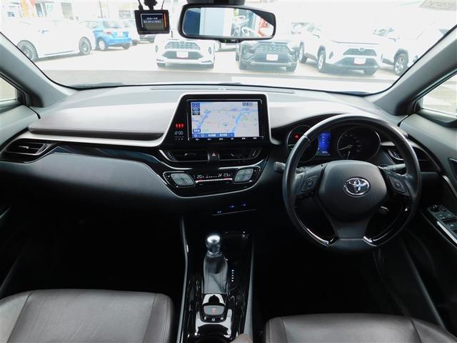 C-HR G ハーフ革 TSS 運転席パワーシート DVD再生可 LEDヘッド バックモニタ イモビライザー ナビ&TV ETC付 キーフリーシステム スマキー 横滑り防止機能 クルーズC ドライブレコ-ダ-(5枚目)