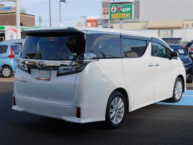 ヴェルファイア 2.5Z 両自動ドア アルミホイル 地デジ Bカメラ オートクルーズコントロール ダブルエアコン LEDライト 横滑り防止装置付き スマートエントリー ETC DVD キーレスエントリー AAC メモリーナビ(3枚目)