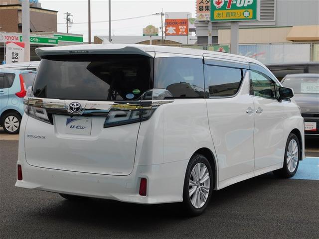 ヴェルファイア ２．５Ｚ　Ａエディション　サンル－フ　Ｂモニ　クルコン　ＬＥＤヘッドライト　パワーウィンドウ　ＥＴＣ　エアコン　横滑り防止機能　リアオートエアコン　パワーステアリング　ナビＴＶ　記録簿　ＤＶＤ　アルミ　盗難防止装置　キーフリー（3枚目）