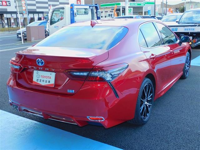 カムリ ＷＳ　Ｂカメラ　オートクルーズ　サイドＳＲＳ　ＴＶ　パワーシート　キーレスエントリー　ＡＵＸ　エアバッグ　ＥＴＣ　アルミホイール　ＡＢＳ　パワーウィンドウ　パワステ　インテリジェントキー　エアコン　横滑防止（4枚目）