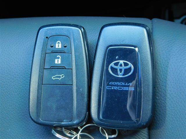 カローラクロス ハイブリッド　Ｚ　スマートキ　バックモニタ　横滑り防止　プリクラッシュセーフティー　ＰＷシート　メディアプレイヤー接続　クルーズＣ　盗難防止システム　ＬＥＤヘッドライト　アルミホイール　ＡＣ　キーレス　ＥＴＣ　パワステ（25枚目）