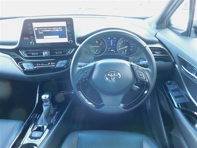 Ｃ－ＨＲ Ｇ　モード　ネロ　セーフティプラス　ＴＳＳ　地デジ　ＬＥＤライト　盗難防止　エアバッグ　クルーズＣ　ＴＶ　キーフリー　ＡＢＳ　アルミ　オートエアコン　Ｒカメラ　ＥＴＣ車載器　横滑り防止機能　ハーフレザーシート　スマートキ（5枚目）