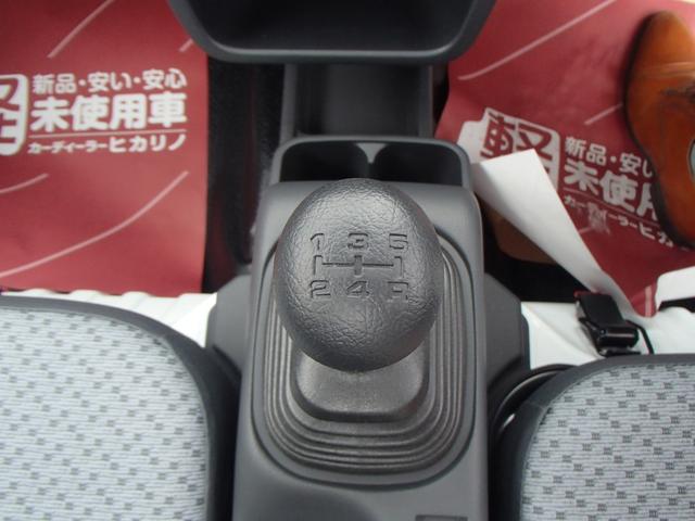 KC 4WD 届出済未使用車 禁煙車 5速マニュアル エアコン パワステ 三方開(25枚目)