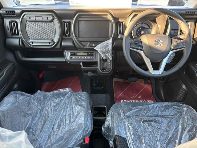 ハスラー タフワイルド　届け出済み未使用車　クリアランスソナー　オートクルーズコントロール　レーンアシスト　衝突被害軽減システム　オートライト　ＬＥＤヘッドランプ　ヘッドライトウォッシャー　スマートキー　アイドリングストップ（2枚目）