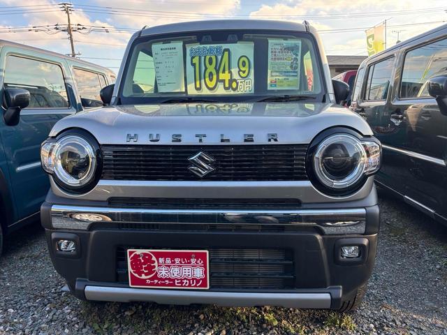 ハスラー タフワイルド　届け出済み未使用車　クリアランスソナー　オートクルーズコントロール　レーンアシスト　衝突被害軽減システム　オートライト　ＬＥＤヘッドランプ　ヘッドライトウォッシャー　スマートキー　アイドリングストップ（13枚目）