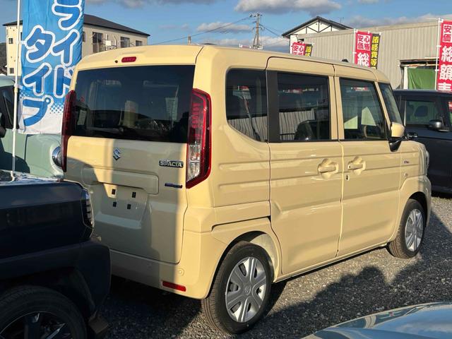 スペーシア ハイブリッドＧ　届け出済み未使用車　両側スライドドア　クリアランスソナー　衝突被害軽減システム　オートライト　ＬＥＤヘッドランプ　スマートキー　アイドリングストップ　電動格納ミラー　ベンチシート　ＣＶＴ（15枚目）