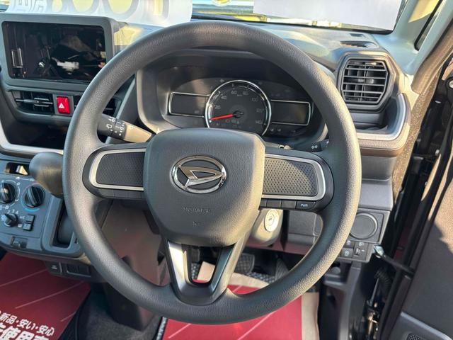 ムーヴ Ｌ　届け出済み未使用車　両側スライドドア　クリアランスソナー　衝突被害軽減システム　オートライト　ＬＥＤヘッドランプ　アイドリングストップ　電動格納ミラー　ベンチシート　ＣＶＴ　盗難防止システム　ＡＢＳ（3枚目）