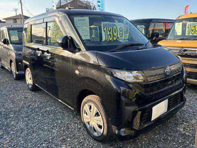 ムーヴ Ｌ　届け出済み未使用車　両側スライドドア　クリアランスソナー　衝突被害軽減システム　オートライト　ＬＥＤヘッドランプ　アイドリングストップ　電動格納ミラー　ベンチシート　ＣＶＴ　盗難防止システム　ＡＢＳ（13枚目）