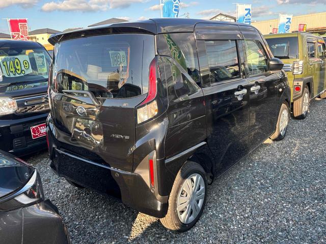 ムーヴ Ｌ　届け出済み未使用車　両側スライドドア　クリアランスソナー　衝突被害軽減システム　オートライト　ＬＥＤヘッドランプ　アイドリングストップ　電動格納ミラー　ベンチシート　ＣＶＴ　盗難防止システム　ＡＢＳ（18枚目）