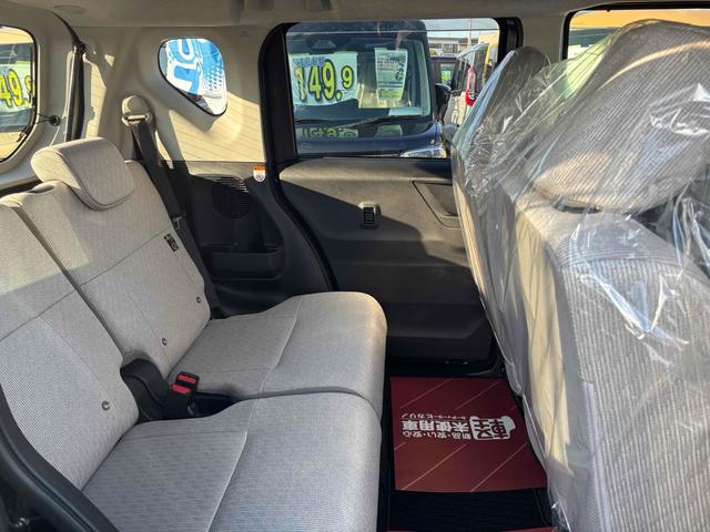 ムーヴ Ｌ　届け出済み未使用車　両側スライドドア　クリアランスソナー　衝突被害軽減システム　オートライト　ＬＥＤヘッドランプ　アイドリングストップ　電動格納ミラー　ベンチシート　ＣＶＴ　盗難防止システム　ＡＢＳ（27枚目）