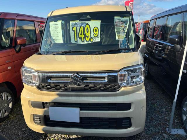 スペーシア ハイブリッドＧ　届け出済み未使用車　両側スライドドア　クリアランスソナー　衝突被害軽減システム　オートライト　ＬＥＤヘッドランプ　スマートキー　アイドリングストップ　電動格納ミラー　ベンチシート　ＣＶＴ（13枚目）