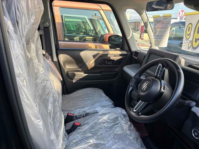 スペーシア ハイブリッドＧ　届け出済み未使用車　両側スライドドア　クリアランスソナー　衝突被害軽減システム　オートライト　ＬＥＤヘッドランプ　スマートキー　アイドリングストップ　電動格納ミラー　ベンチシート　ＣＶＴ（10枚目）