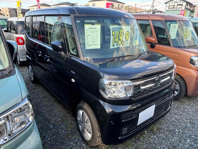 スペーシア ハイブリッドＧ　届け出済み未使用車　両側スライドドア　クリアランスソナー　衝突被害軽減システム　オートライト　ＬＥＤヘッドランプ　スマートキー　アイドリングストップ　電動格納ミラー　ベンチシート　ＣＶＴ（14枚目）