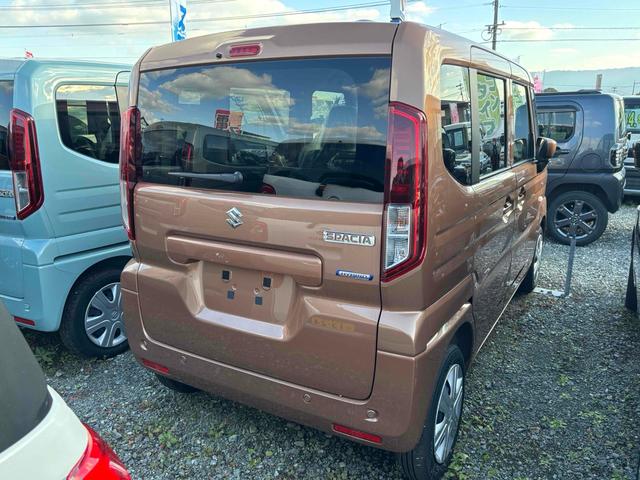 スペーシア ハイブリッドＧ　届け出済み未使用車　両側スライドドア　クリアランスソナー　衝突被害軽減システム　オートライト　ＬＥＤヘッドランプ　スマートキー　アイドリングストップ　電動格納ミラー　ベンチシート　ＣＶＴ（17枚目）