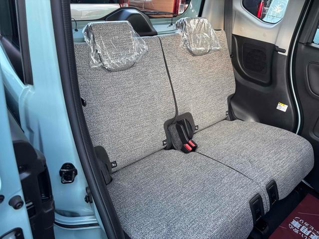 スペーシア ハイブリッドＧ　届け出済み未使用車　両側スライドドア　クリアランスソナー　衝突被害軽減システム　オートライト　ＬＥＤヘッドランプ　スマートキー　アイドリングストップ　ベンチシート　ＣＶＴ　盗難防止システム　ＡＢＳ（5枚目）