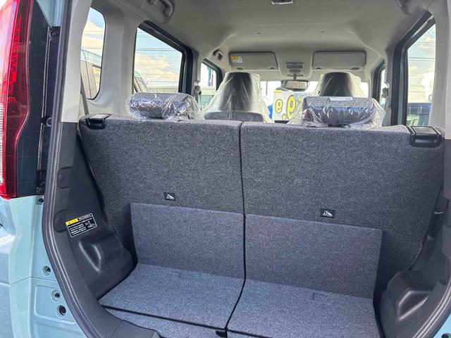 スペーシア ハイブリッドＧ　届け出済み未使用車　両側スライドドア　クリアランスソナー　衝突被害軽減システム　オートライト　ＬＥＤヘッドランプ　スマートキー　アイドリングストップ　ベンチシート　ＣＶＴ　盗難防止システム　ＡＢＳ（19枚目）