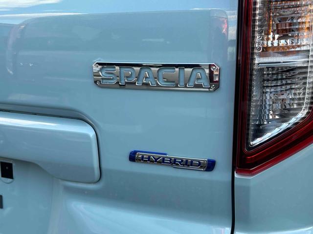 スペーシア ハイブリッドＧ　届け出済み未使用車　両側スライドドア　クリアランスソナー　衝突被害軽減システム　オートライト　ＬＥＤヘッドランプ　スマートキー　アイドリングストップ　ベンチシート　ＣＶＴ　盗難防止システム　ＡＢＳ（24枚目）