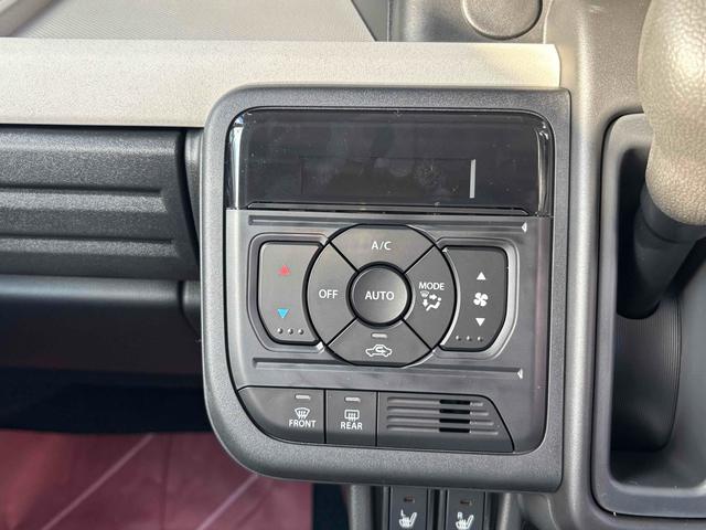 スペーシア ハイブリッドＸ　届け出済み未使用車　両側電動スライドドア　クリアランスソナー　衝突被害軽減システム　オートライト　ＬＥＤヘッドランプ　スマートキー　アイドリングストップ　電動格納ミラー　シートヒーター　ベンチシート（42枚目）