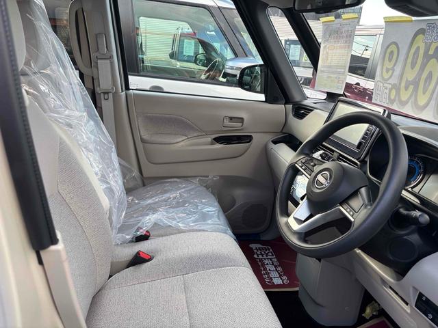 ルークス Ｘ　ＥＴＣ　バックカメラ　両側スライド・片側電動　クリアランスソナー　衝突被害軽減システム　オートライト　ＬＥＤヘッドランプ　スマートキー　アイドリングストップ　電動格納ミラー　ベンチシート　ＣＶＴ（30枚目）