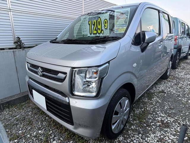 ワゴンＲ ＦＸ　届け出済み未使用車　クリアランスソナー　レーンアシスト　衝突被害軽減システム　オートライト　スマートキー　電動格納ミラー　シートヒーター　ベンチシート　ＣＶＴ　盗難防止システム　ＡＢＳ　ＥＳＣ（12枚目）