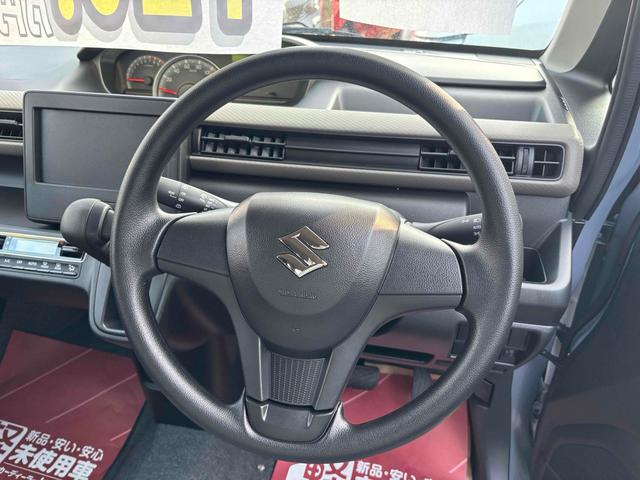 ワゴンＲ ＦＸ　クリアランスソナー　レーンアシスト　衝突被害軽減システム　オートライト　スマートキー　電動格納ミラー　シートヒーター　ベンチシート　ＣＶＴ　盗難防止システム　ＡＢＳ　ＥＳＣ　衝突安全ボディ　エアコン（3枚目）