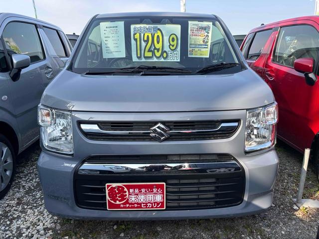 ワゴンＲ ＦＸ　クリアランスソナー　レーンアシスト　衝突被害軽減システム　オートライト　スマートキー　電動格納ミラー　シートヒーター　ベンチシート　ＣＶＴ　盗難防止システム　ＡＢＳ　ＥＳＣ　衝突安全ボディ　エアコン（13枚目）