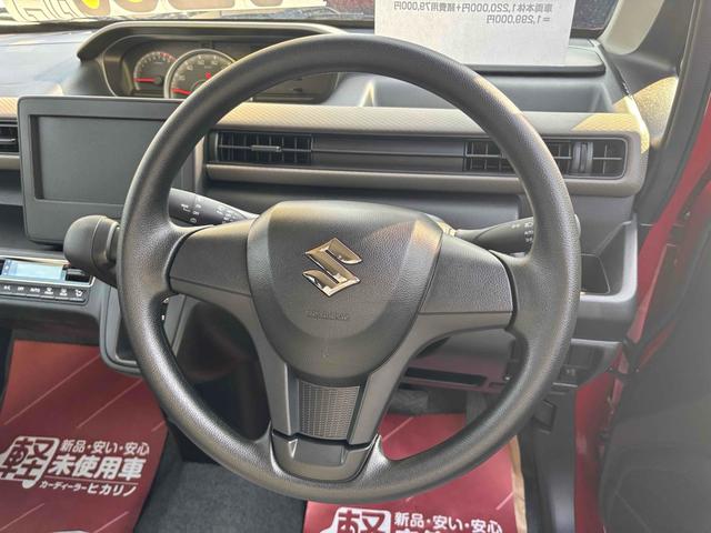 ワゴンＲ ＦＸ　届け出済み未使用車　クリアランスソナー　レーンアシスト　衝突被害軽減システム　オートライト　スマートキー　電動格納ミラー　シートヒーター　ベンチシート　ＣＶＴ　盗難防止システム　ＡＢＳ　ＥＳＣ（2枚目）