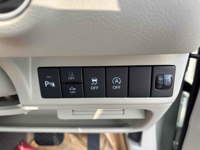 アルトラパンＬＣ ハイブリッドＬ　届け出済み未使用車　クリアランスソナー　レーンアシスト　衝突被害軽減システム　オートライト　ＬＥＤヘッドランプ　スマートキー　アイドリングストップ　電動格納ミラー　シートヒーター　ベンチシート　ＣＶＴ（10枚目）