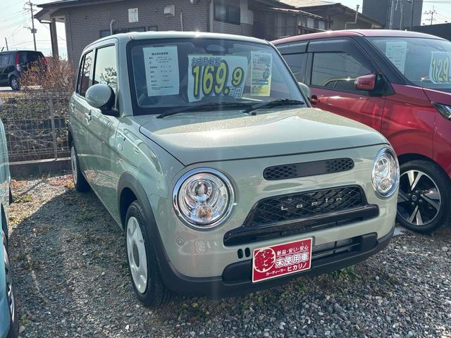 アルトラパンＬＣ ハイブリッドＬ　届け出済み未使用車　クリアランスソナー　レーンアシスト　衝突被害軽減システム　オートライト　ＬＥＤヘッドランプ　スマートキー　アイドリングストップ　電動格納ミラー　シートヒーター　ベンチシート　ＣＶＴ（14枚目）