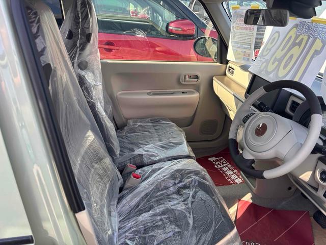 アルトラパンＬＣ ハイブリッドＬ　届け出済み未使用車　クリアランスソナー　レーンアシスト　衝突被害軽減システム　オートライト　ＬＥＤヘッドランプ　スマートキー　アイドリングストップ　電動格納ミラー　シートヒーター　ベンチシート　ＣＶＴ（25枚目）