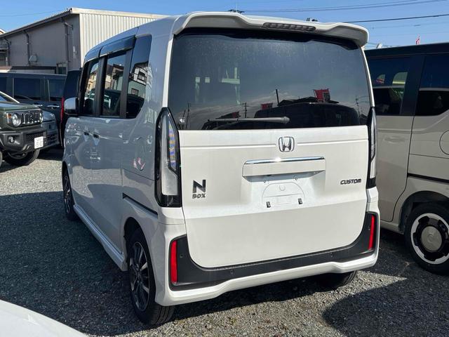 Ｎ－ＢＯＸカスタム ベースグレード　ＥＴＣ　バックカメラ　両側スライド・片側電動　クリアランスソナー　オートクルーズコントロール　レーンアシスト　衝突被害軽減システム　オートライト　ＬＥＤヘッドランプ　スマートキー　アイドリングストップ（20枚目）