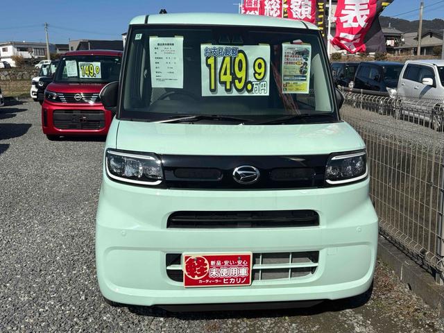 タント Ｘ　届け出済み未使用車　両側スライド・片側電動　クリアランスソナー　衝突被害軽減システム　オートライト　ＬＥＤヘッドランプ　スマートキー　アイドリングストップ　電動格納ミラー　シートヒーター　ベンチシート（13枚目）