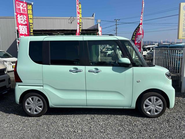 タント Ｘ　届け出済み未使用車　両側スライド・片側電動　クリアランスソナー　衝突被害軽減システム　オートライト　ＬＥＤヘッドランプ　スマートキー　アイドリングストップ　電動格納ミラー　シートヒーター　ベンチシート（14枚目）