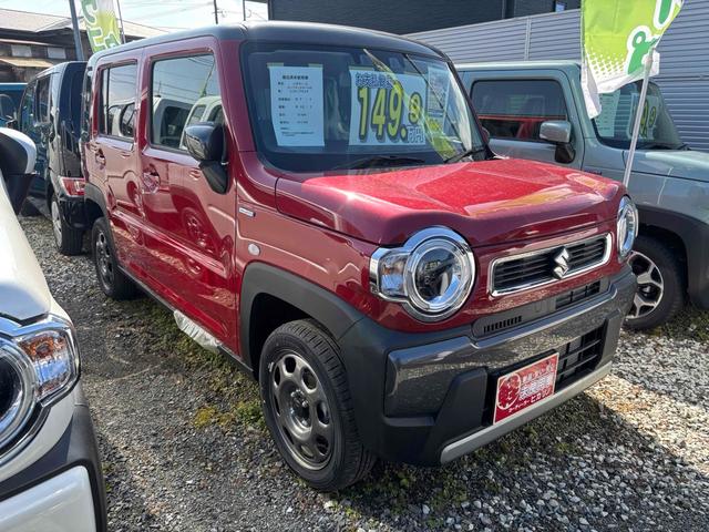 ハスラー ハイブリッドG 届け出済み未使用車 クリアランスソナー オートクルーズコントロール レーンアシスト 衝突被害軽減システム オートライト LEDヘッドランプ スマートキー アイドリングストップ 電動格納ミラー(14枚目)