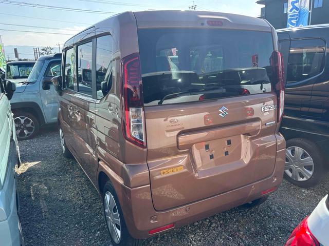 スペーシア ハイブリッドG 届け出済み未使用車 両側スライドドア クリアランスソナー 衝突被害軽減システム オートライト LEDヘッドランプ スマートキー アイドリングストップ 電動格納ミラー ベンチシート CVT(17枚目)