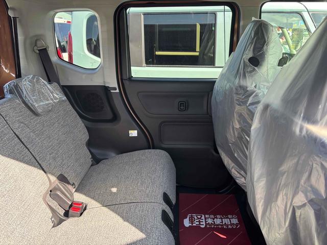 スペーシア ハイブリッドG 届け出済み未使用車 両側スライドドア クリアランスソナー 衝突被害軽減システム オートライト LEDヘッドランプ スマートキー アイドリングストップ 電動格納ミラー ベンチシート CVT(30枚目)
