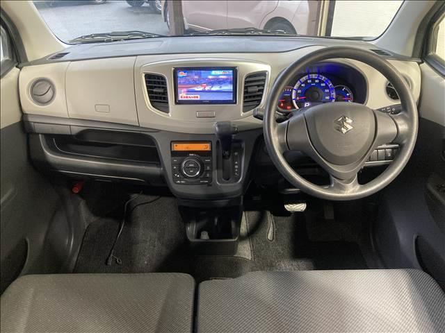 ワゴンR FX 禁煙車 ナビ ワンセグTV DVD再生 ETC車載器 ABS Wエアバック 衝突安全ボディ アイドリングストップ 盗難防止装置 オートエアコン 運転席シートヒーター ベンチシート キーレスエントリー(2枚目)