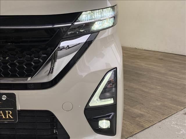 ルークス ハイウェイスター X 禁煙車 ナビ フルセグ DVD Bluetooth 全方位カメラ ETC 衝突軽減ブレーキ 横滑り防止装置 衝突安全ボディ 左側電動スライド 純正アルミホイール LEDヘッドライト スマートキー(17枚目)