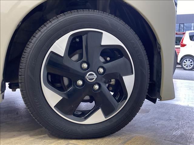 ルークス ハイウェイスター X 禁煙車 ナビ フルセグ DVD Bluetooth 全方位カメラ ETC 衝突軽減ブレーキ 横滑り防止装置 衝突安全ボディ 左側電動スライド 純正アルミホイール LEDヘッドライト スマートキー(19枚目)
