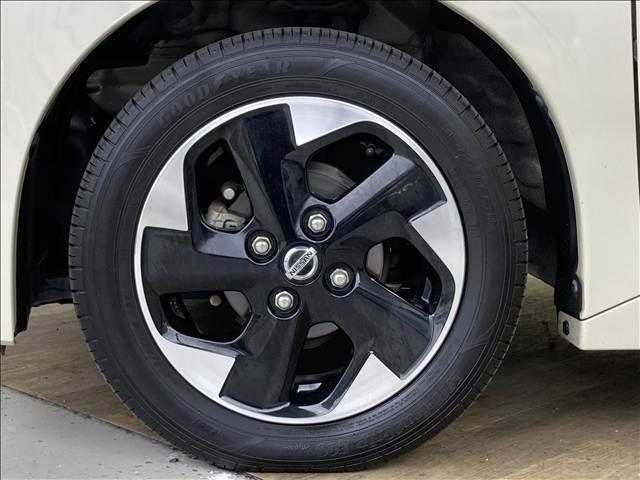 ルークス ハイウェイスター X 禁煙車 ナビ フルセグ DVD Bluetooth 全方位カメラ ETC 衝突軽減ブレーキ 横滑り防止装置 衝突安全ボディ 左側電動スライド 純正アルミホイール LEDヘッドライト スマートキー(22枚目)