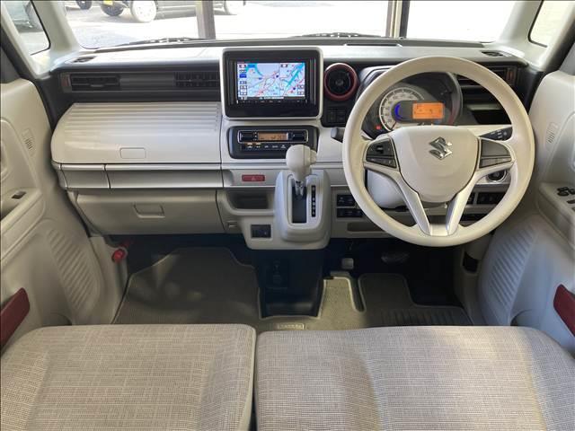 スペーシア ハイブリッドX 禁煙車 ナビ フルセグ DVD Bluetooth 全方位カメラ ETC 衝突軽減ブレーキ 横滑り防止装置 車線逸脱防止装置 障害物センサー 両側電動スライドドア LEDヘッドライト スマートキー(2枚目)