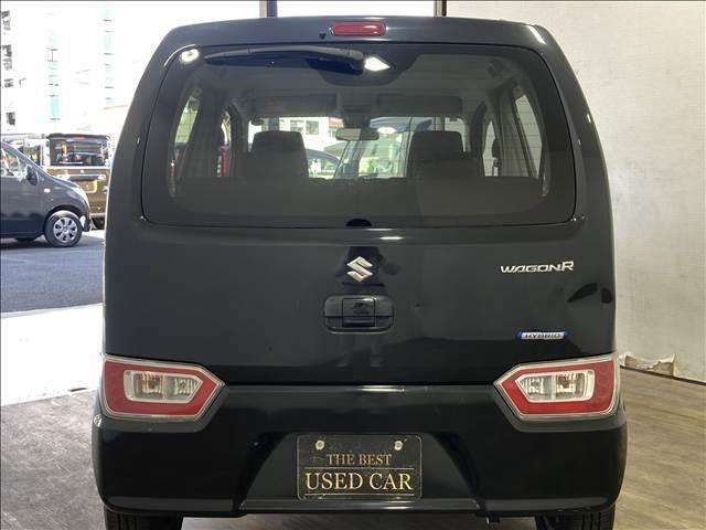 ワゴンR ハイブリッドFX 禁煙車 CDコンポ 衝突軽減ブレーキ 横滑り防止装置 車線逸脱防止装置 衝突安全ボディ 盗難防止装置 アイドリングストップ 運転席シートヒーター ヘッドアップディスプレイ ベンチシート スマートキー(12枚目)