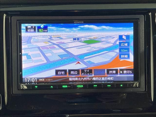 Ｎ－ＷＧＮカスタム Ｇ・ターボパッケージ　禁煙車　ナビ　フルセグＴＶ　ＣＤ　ＤＶＤ再生　Ｂｌｕｅｔｏｏｔｈ　ＥＴＣ　純正アルミ　ＨＩＤヘッドライト　クルーズコントロール機能　ベンチシート　スマートキー　オートライト　パワステ　盗難防止装置（5枚目）