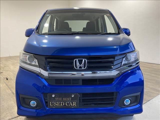 Ｎ－ＷＧＮカスタム Ｇ・ターボパッケージ　禁煙車　ナビ　フルセグＴＶ　ＣＤ　ＤＶＤ再生　Ｂｌｕｅｔｏｏｔｈ　ＥＴＣ　純正アルミ　ＨＩＤヘッドライト　クルーズコントロール機能　ベンチシート　スマートキー　オートライト　パワステ　盗難防止装置（13枚目）