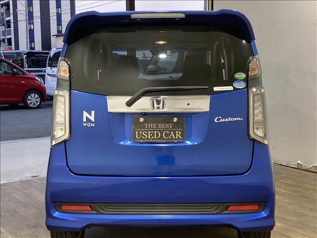 Ｎ－ＷＧＮカスタム Ｇ・ターボパッケージ　禁煙車　ナビ　フルセグＴＶ　ＣＤ　ＤＶＤ再生　Ｂｌｕｅｔｏｏｔｈ　ＥＴＣ　純正アルミ　ＨＩＤヘッドライト　クルーズコントロール機能　ベンチシート　スマートキー　オートライト　パワステ　盗難防止装置（15枚目）