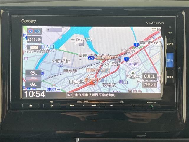 Ｎ－ＷＧＮカスタム Ｇ・ターボパッケージ　ナビ　フルセグＴＶ　ＤＶＤ再生　Ｂｌｕｅｔｏｏｔｈ対応　バックカメラ　ＥＴＣ　ＡＢＳ　Ｗエアバック　衝突安全ボディ　盗難防止装置　オートエアコン　純正アルミホイール　ＨＩＤヘッドライト　スマートキー（5枚目）