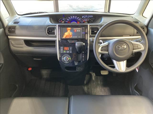 タント カスタムX トップエディションVS SAIII 禁煙車 ナビ フルセグ DVD Bluetooth 全方位カメラ ETC 衝突軽減ブレーキ 横滑り防止装置 車線逸脱防止装置 障害物センサー 両側電動スライドドア LEDヘッドライト スマートキー(2枚目)